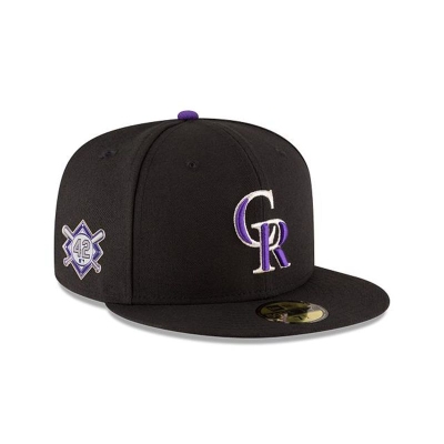 Sapca New Era Colorado Rockies MLB Jackie Robinson Day 59FIFTY Fitted - Negrii